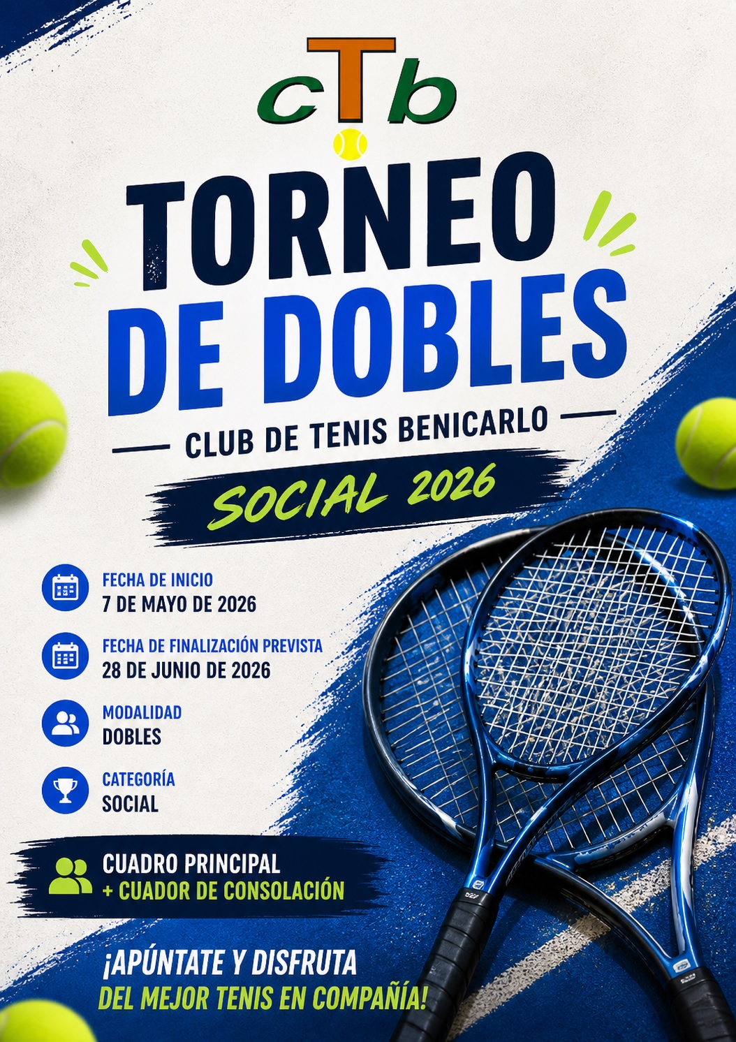 TORNEO DOBLES 2026